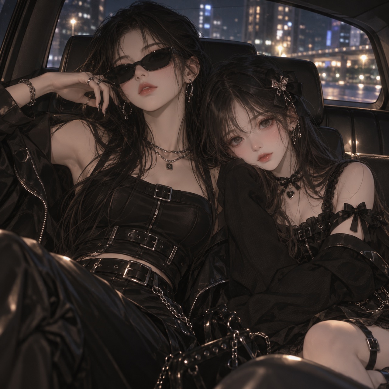 Kyra 与 Mira Vale 的 ALIBI 双人视觉联动图
